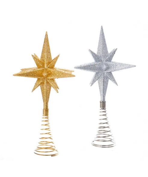 8.5" POLARIS STAR TREE TOPPER - J5056