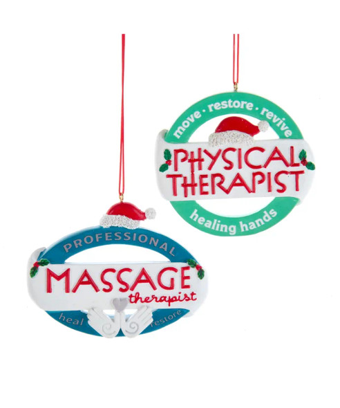 THERAPIST ORNAMENT - J8667