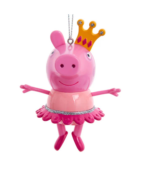 PEPPA PIG WITH CROWN ORN - PA1231
