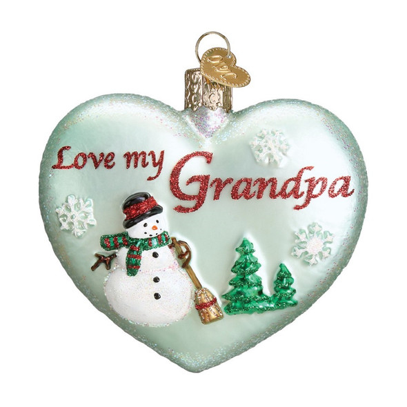 Grandpa Heart by Old World Christmas 30044