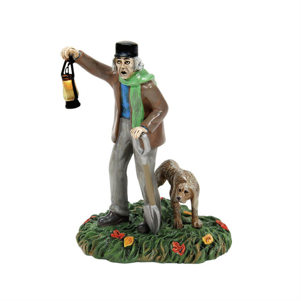 HALLOWEEN - SILAS CRUMP AND HIS OLD DOG, BONES - 6013607