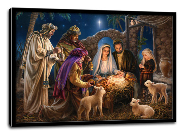 THE NATIVITY 14X20 - A2390