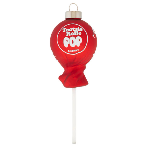 CHERRY TOOTSIE ROLL POP ORNAMENT - 78493