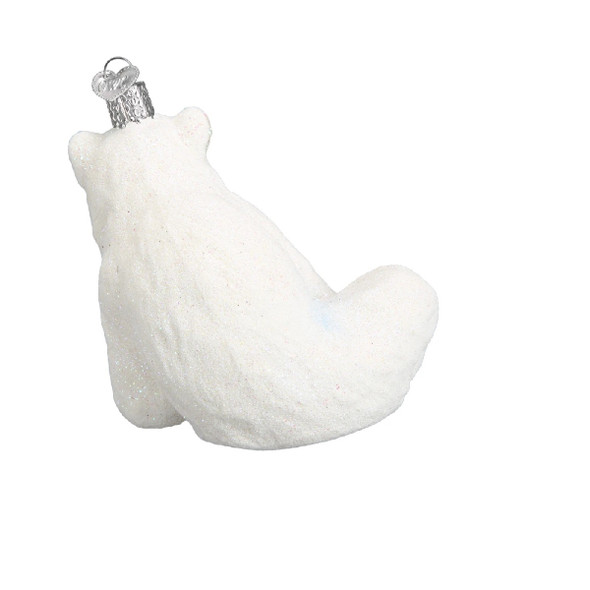 POLAR BEAR WITH CUB ORNAMENT - 12249