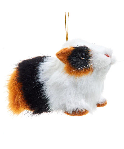 FURRY GUINEA PIG ORNAMENT - F2270