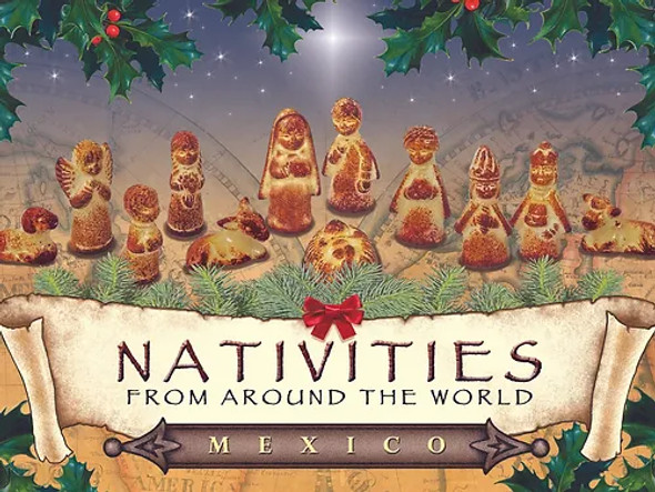 MEXICO NATIVITY SET OF 12 - NAWM