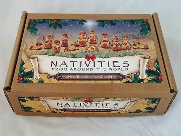 MEXICO NATIVITY SET OF 12 - NAWM