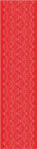 JULHJARTAN TABLE RUNNER 14X55" - A1968