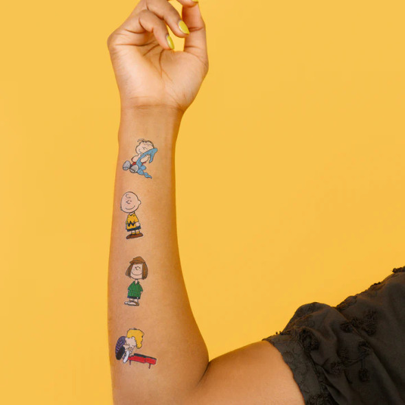 PEANUTS CLASSIC CHARACTER TATTOO SHEETS - 8030-06