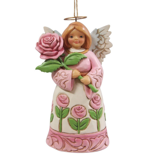 THE ROSE ANNUAL ANGEL ORNAMENT - JIM SHORE - 6017304