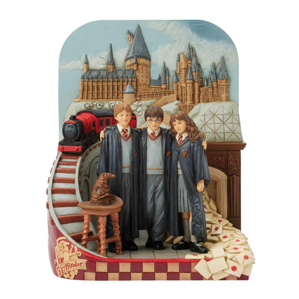 HARRY POTTER TRIO CASTLE SCENE - JIM SHORE - 6016707