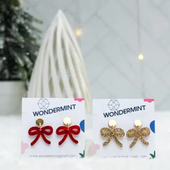 MINI BOW EARRINGS - MINIBOW