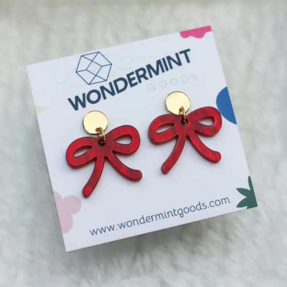 MINI BOW EARRINGS - MINIBOW