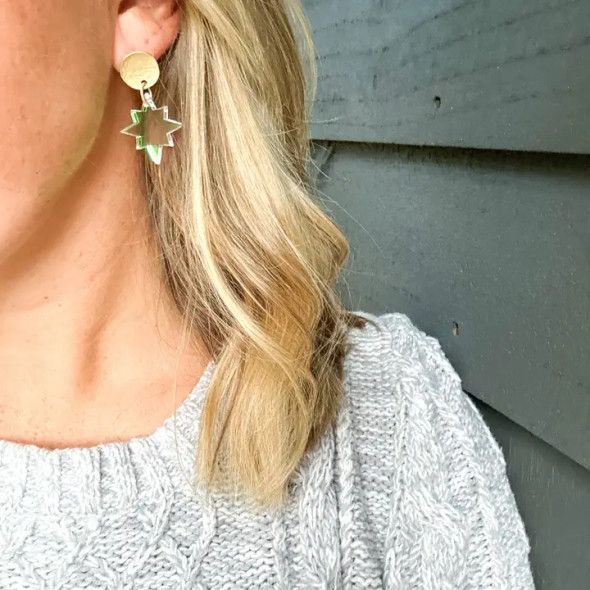 BETHLEHEM STAR EARRINGS - BETHSTAR