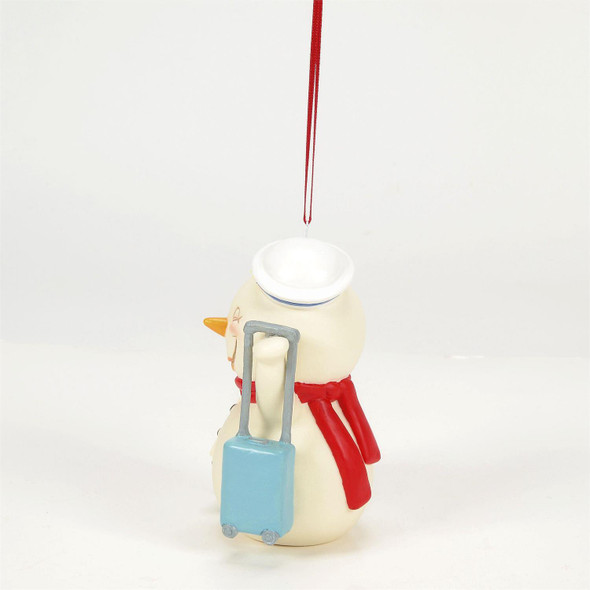LET'S GET SHIP FACED ORNAMENT - 6016050