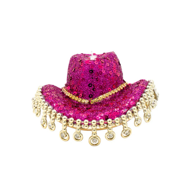 GLITZY COWGIRL HAT - 93887