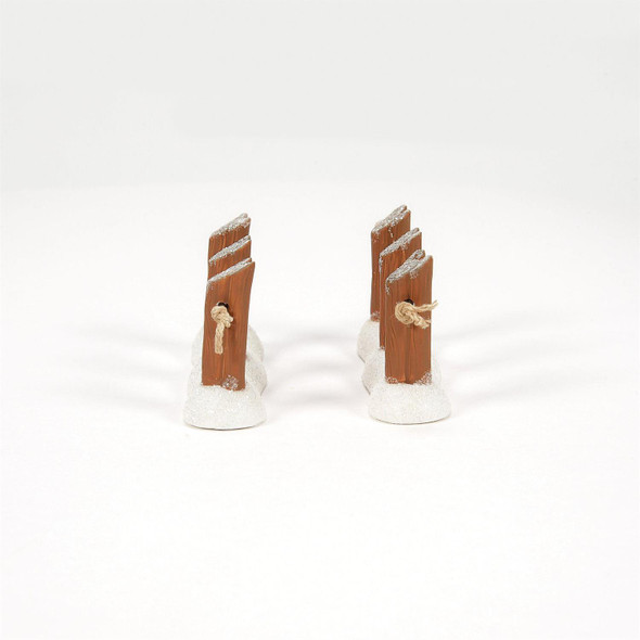 DISNEY - MICKEY WHARF FENCE SET OF 2 - 6015590