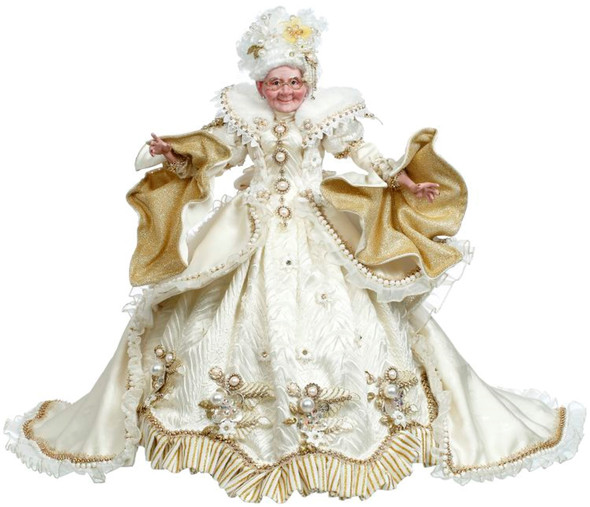 SNOW AND PEARLS MRS. CLAUS - 23 INCHES - 51-58698