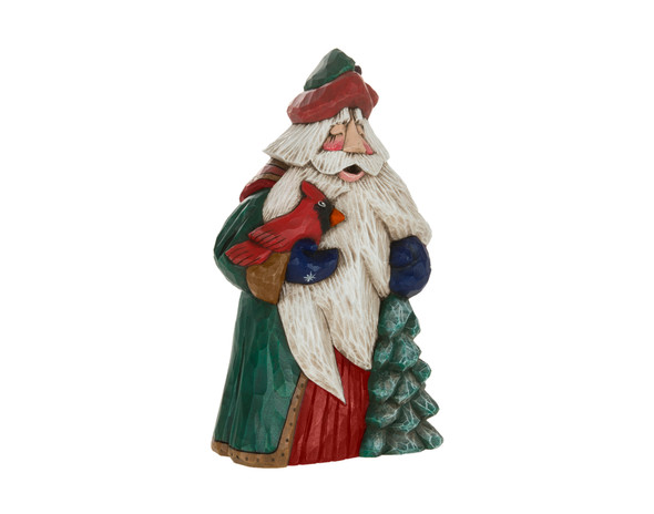 CARDINAL CHRISTMAS SANTA 9" - S1066