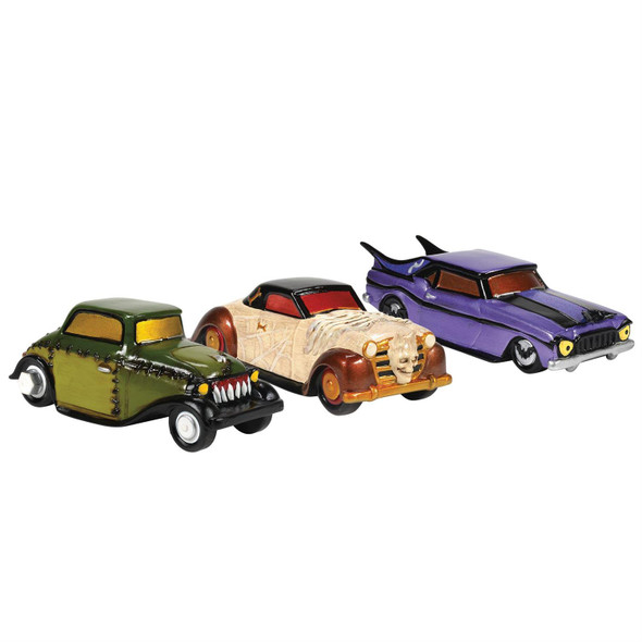 HALLOWEEN - CREEPY CARS SET OF 3 - 6013605