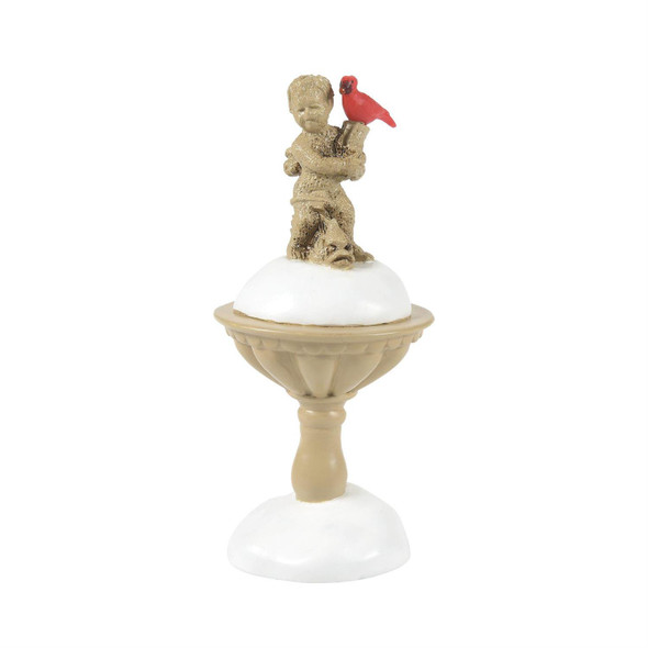 VILLAGE - CARDINAL CHRISTMAS FOUNTAIN - 6013633