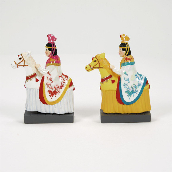 CHRISTMAS IN THE CITY - IMPERIAL PARADE OF HORSES SET OF 2 - 6015654