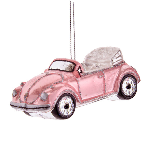 PINK 60S CONVERTIBLE CAR - C6428