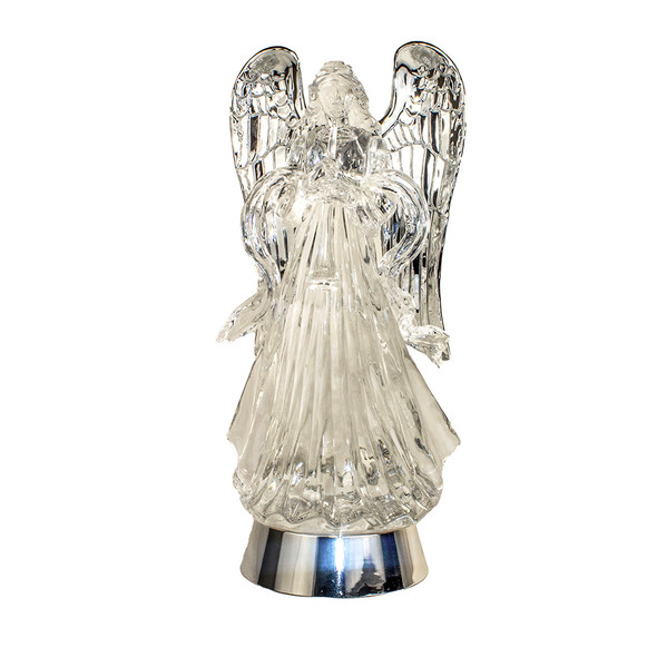 LED ANGEL WITH HORN WATER GLOBE - JEL1431