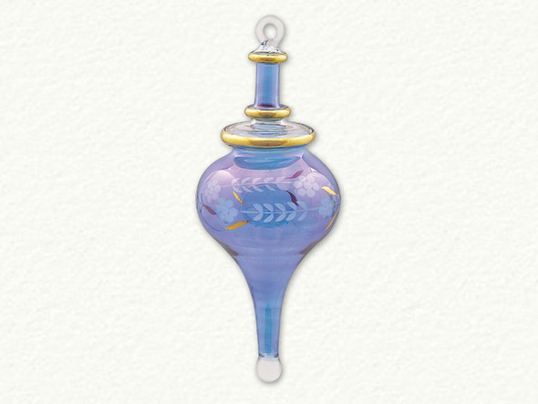 ETCHED DROP ORN - O-942