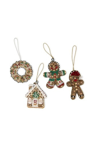 HANDMADE BEADED ORNAMENT - 35516-0073