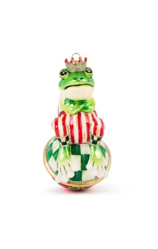 CHECK IT OUT MR. JINGLES GLASS ORNAMENT - MADE IN POLAND - 53913-2352