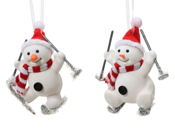 SKIING SNOWMAN - 520877