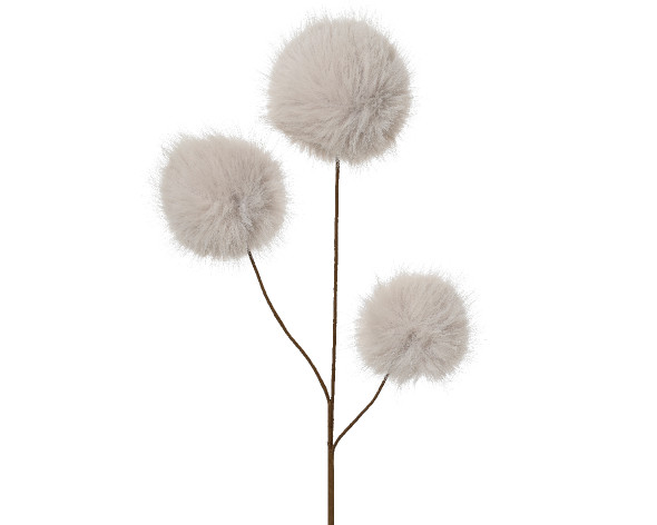 FAUX FUR STEM - CREAM - 531377