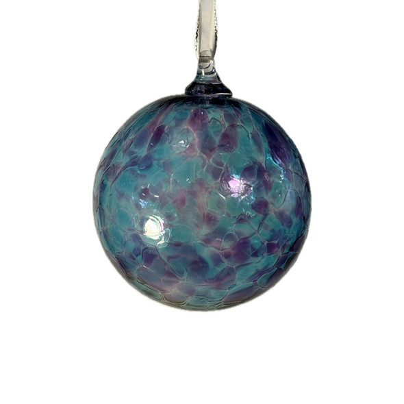PEACOCK GLASS ORNAMENT - 1533