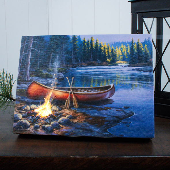 PEACEFUL ADVENTURE - 8X6 LIGHTED CANVAS - A2520
