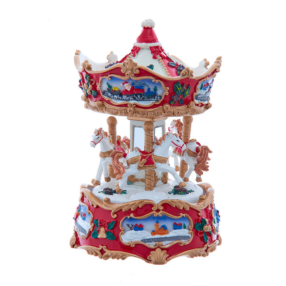 WIND-UP CAROUSEL TABLEPIECE - C5568