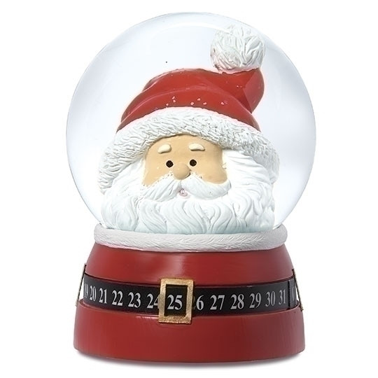 5.5" MUSICAL SANTA COUNTDOWN DOME - 138621