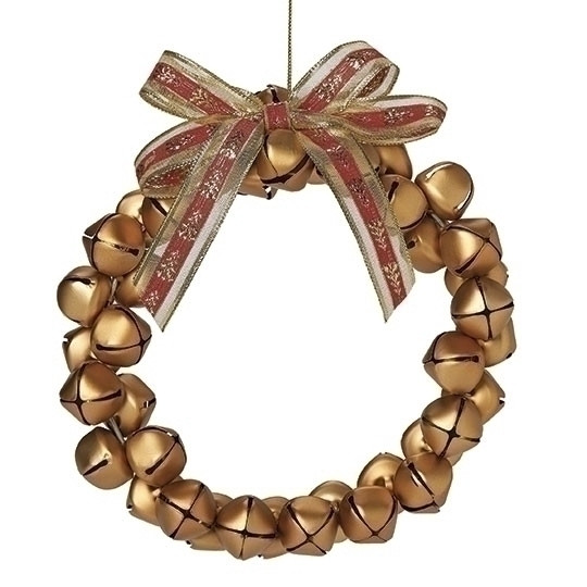 9" JINGLEBELL WREATH - 138011