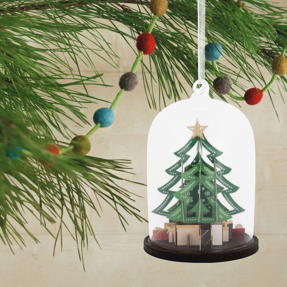 CHRISTMAS TREE SIGNATURE PAPER WONDER IN CLOCHE - 1HGO3387
