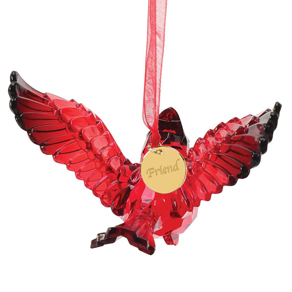 MY FRIEND'S CARDINAL MESSENGER ORNAMENT - 6016605