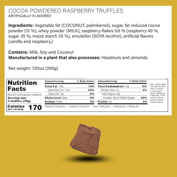 RASPBERRY TRUFFLES - 002