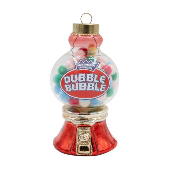 DUBBLE BUBBLE GUMBALL MACHINE ORNAMENT - 94657
