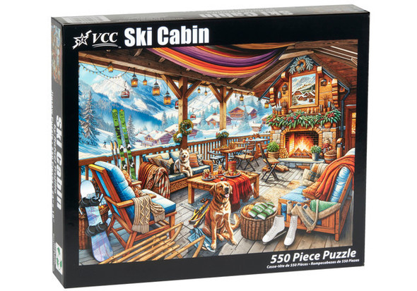 SKI CABIN JIGSAW PUZZLE - VC1334