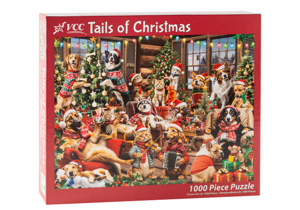 TAILS OF CHRISTMAS JIGSAW PUZZLE - VC1370