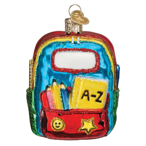 FIRST DAY OF SCHOOL ORNAMENT - 32655