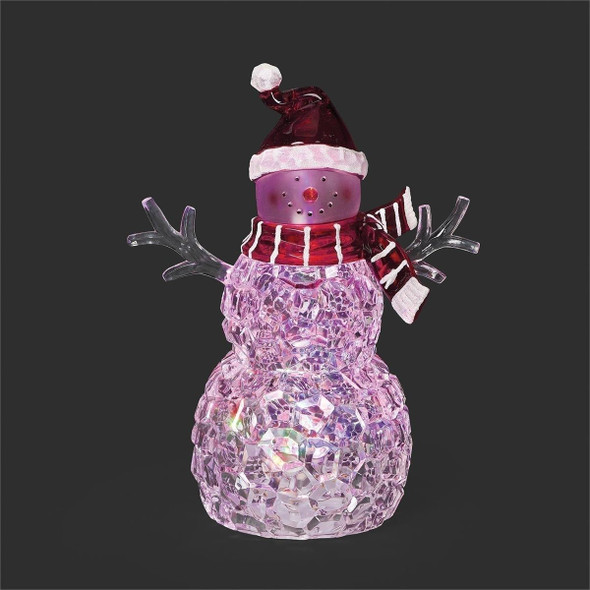 LIGHTED SNOWMAN FIGURE - 139776