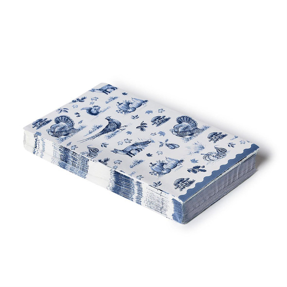 FALLING FOR BLUE TOILE 3-PLYPAPER NAPKINS - 82830