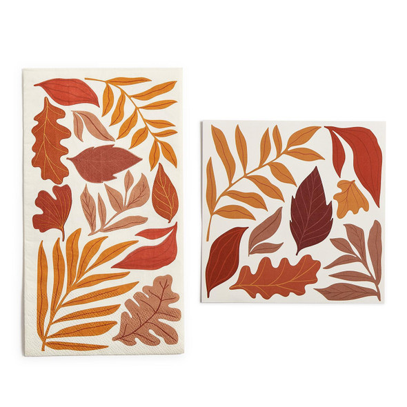 FALLING LEAVES 3-PLY PAPER NAPKINS - 82852