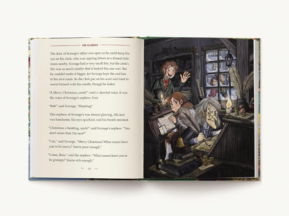 A CHRISTMAS CAROL ILLUSTRATED JUST-FOR-KIDS EDITION BOOK - 95151