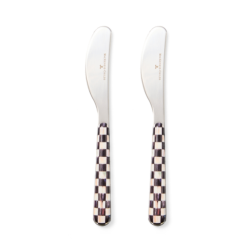 COURTLY CHECK BISTRO SPREADERS SET OF 2 - 37574-40
